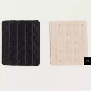 Torrid Black Nude 5 Hook Bra Extenders